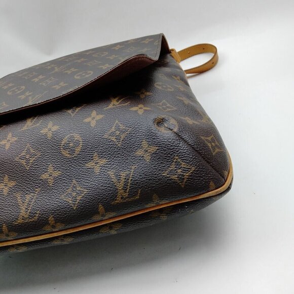 100% Authentic Louis Vuitton Musette Brown Monogram Shoulder Bag 285-041424 - Picture 6 of 9